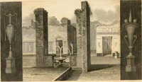 An illustration from Pompeiana : the topography, edifices and ornaments of Pompeii, the result of excavations since 1819 (1837)