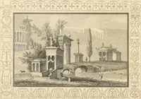 An illustration from Pompeiana : the topography, edifices and ornaments of Pompeii, the result of excavations since 1819 (1837)