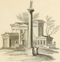An illustration from Pompeiana : the topography, edifices and ornaments of Pompeii, the result of excavations since 1819 (1837)