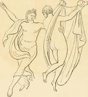 An illustration from Pompeiana : the topography, edifices and ornaments of Pompeii, the result of excavations since 1819 (1837)