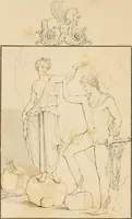 An illustration from Pompeiana : the topography, edifices and ornaments of Pompeii, the result of excavations since 1819 (1837)