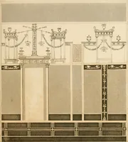 An illustration from Pompeiana : the topography, edifices and ornaments of Pompeii, the result of excavations since 1819 (1837)