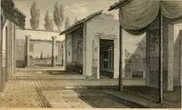 An illustration from Pompeiana : the topography, edifices and ornaments of Pompeii : the result of excavations since 1819 (1835)