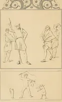 An illustration from Pompeiana : the topography, edifices and ornaments of Pompeii : the result of excavations since 1819 (1835)