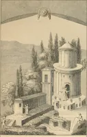 An illustration from Pompeiana : the topography, edifices and ornaments of Pompeii : the result of excavations since 1819 (1835)