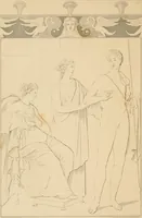 An illustration from Pompeiana : the topography, edifices and ornaments of Pompeii : the result of excavations since 1819 (1835)