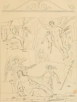An illustration from Pompeiana : the topography, edifices and ornaments of Pompeii : the result of excavations since 1819 (1835)