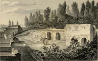 An illustration from Pompeiana : the topography, edifices and ornaments of Pompeii : the result of excavations since 1819 (1835)