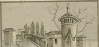 An illustration from Pompeiana : the topography, edifices and ornaments of Pompeii : the result of excavations since 1819 (1832)
