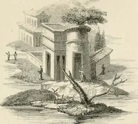 An illustration from Pompeiana : the topography, edifices and ornaments of Pompeii : the result of excavations since 1819 (1832)