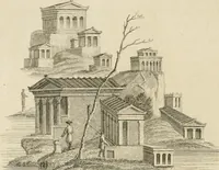 An illustration from Pompeiana : the topography, edifices and ornaments of Pompeii : the result of excavations since 1819 (1832)
