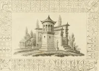 An illustration from Pompeiana : the topography, edifices and ornaments of Pompeii : the result of excavations since 1819 (1832)