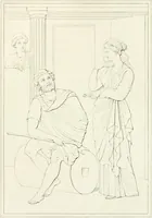 An illustration from Pompeiana : the topography, edifices and ornaments of Pompeii : the result of excavations since 1819 (1832)