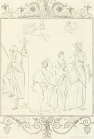 An illustration from Pompeiana : the topography, edifices and ornaments of Pompeii : the result of excavations since 1819 (1832)