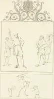 An illustration from Pompeiana : the topography, edifices and ornaments of Pompeii : the result of excavations since 1819 (1832)