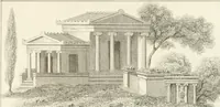 An illustration from Pompeiana : the topography, edifices and ornaments of Pompeii : the result of excavations since 1819 (1832)
