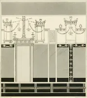 An illustration from Pompeiana : the topography, edifices and ornaments of Pompeii : the result of excavations since 1819 (1832)