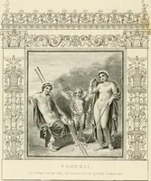 An illustration from Pompeiana : the topography, edifices, and ornaments of Pompeii (1852)