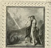 An illustration from Pompeiana : the topography, edifices, and ornaments of Pompeii (1852)