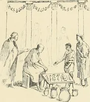 An illustration from Pompei : la ville, les moeurs, les arts (1899)