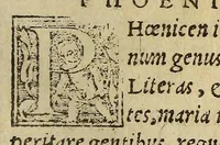 Picture 2 of 3 from Pomponii Melae De situ orbis libri tres. : cum annotationibus Petri Ioannis Oliuarij Valentini, Christianiss. Reginæ Francorum in literis alumni, uiri in Geogaphia eruditissimi. Index præterea locupletissimus in fine operis adiectus (1551), leaf 39