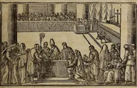 An illustration from Pontificale romanvm Clementis VIII primum : posteà uerò Vrbani VIII ; auctoritate recognitum ; cum figuris (1683)