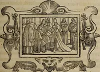 An illustration from Pontificale romanvm Clementis VIII primum : posteà uerò Vrbani VIII ; auctoritate recognitum ; cum figuris (1683)