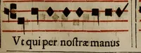 Picture 190 of 1072 from Pontificale romanvm Clementis VIII primum : posteà uerò Vrbani VIII ; auctoritate recognitum ; cum figuris (1683), leaf 152