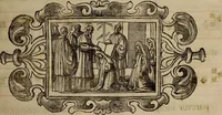 An illustration from Pontificale romanvm Clementis VIII primum : posteà uerò Vrbani VIII ; auctoritate recognitum ; cum figuris (1683)