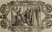 An illustration from Pontificale romanvm Clementis VIII primum : posteà uerò Vrbani VIII ; auctoritate recognitum ; cum figuris (1683)