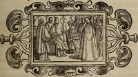 An illustration from Pontificale romanvm Clementis VIII primum : posteà uerò Vrbani VIII ; auctoritate recognitum ; cum figuris (1683)