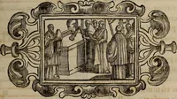 Picture 593 of 1072 from Pontificale romanvm Clementis VIII primum : posteà uerò Vrbani VIII ; auctoritate recognitum ; cum figuris (1683), leaf 350