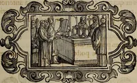 An illustration from Pontificale romanvm Clementis VIII primum : posteà uerò Vrbani VIII ; auctoritate recognitum ; cum figuris (1683)