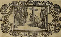 An illustration from Pontificale romanvm Clementis VIII primum : posteà uerò Vrbani VIII ; auctoritate recognitum ; cum figuris (1683)