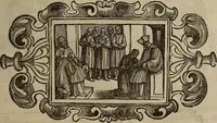 An illustration from Pontificale romanvm Clementis VIII primum : posteà uerò Vrbani VIII ; auctoritate recognitum ; cum figuris (1683)