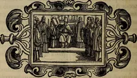 An illustration from Pontificale romanvm Clementis VIII primum : posteà uerò Vrbani VIII ; auctoritate recognitum ; cum figuris (1683)