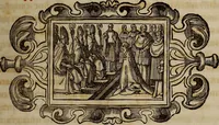An illustration from Pontificale romanvm Clementis VIII primum : posteà uerò Vrbani VIII ; auctoritate recognitum ; cum figuris (1683)