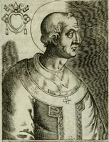 An illustration from Pontificvm Romanorvm effigies (1580)