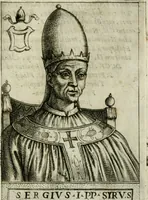 An illustration from Pontificvm Romanorvm effigies (1580)