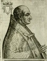 An illustration from Pontificvm Romanorvm effigies (1580)