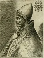 Picture 190 of 233 from Pontificvm Romanorvm effigies (1580), leaf 404
