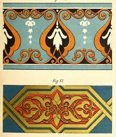 An illustration from Populäre Farbenlehre für den Gebrauch in Mittelschulen, Gymnasien, Seminarien, Fortbildungs- und Gewerbeschulen sowie zum Selbstunterricht für Künstler und Laien (1882)