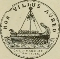 An illustration from Popular illustrated guide to Canadian coins, medals, &. &. = Guide populaire illustré des monnaies et médailles canadiennes, etc., etc. / by P.N. Breton (1912)