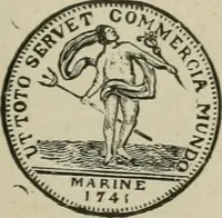 An illustration from Popular illustrated guide to Canadian coins, medals, &. &. = Guide populaire illustré des monnaies et médailles canadiennes, etc., etc. / by P.N. Breton (1912)