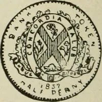 An illustration from Popular illustrated guide to Canadian coins, medals, &. &. = Guide populaire illustré des monnaies et médailles canadiennes, etc., etc. / by P.N. Breton (1912)