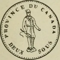 An illustration from Popular illustrated guide to Canadian coins, medals, &. &. = Guide populaire illustré des monnaies et médailles canadiennes, etc., etc. / by P.N. Breton (1912)
