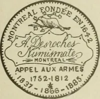 An illustration from Popular illustrated guide to Canadian coins, medals, &. &. = Guide populaire illustré des monnaies et médailles canadiennes, etc., etc. / by P.N. Breton (1912)