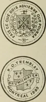 An illustration from Popular illustrated guide to Canadian coins, medals, &. &. = Guide populaire illustré des monnaies et médailles canadiennes, etc., etc. / by P.N. Breton (1912)