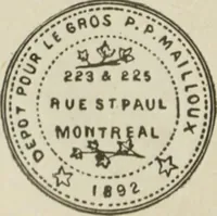 An illustration from Popular illustrated guide to Canadian coins, medals, &. &. = Guide populaire illustré des monnaies et médailles canadiennes, etc., etc. / by P.N. Breton (1912)