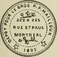 An illustration from Popular illustrated guide to Canadian coins, medals, &. &. = Guide populaire illustré des monnaies et médailles canadiennes, etc., etc. / by P.N. Breton (1912)